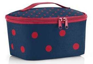 Torba coolerbag S pocket mixed dots red REISENTHEL