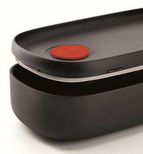 LunchBox To Go 2x500 ml czarny edycja limitowana LEKUE