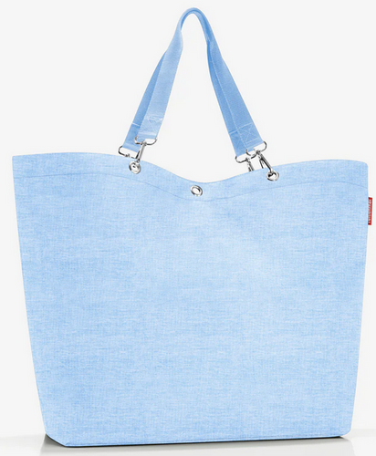 Torba shopper XL twist powder blue REISENTHEL