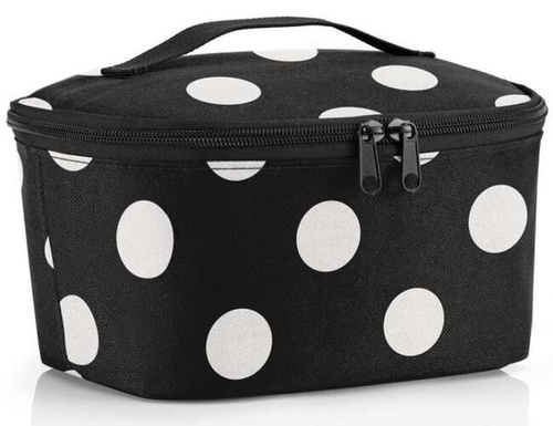 Torba coolerbag S pocket dots white REISENTHEL