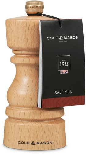 Młynek do soli 13cm London Natural Beech COLE&MASON