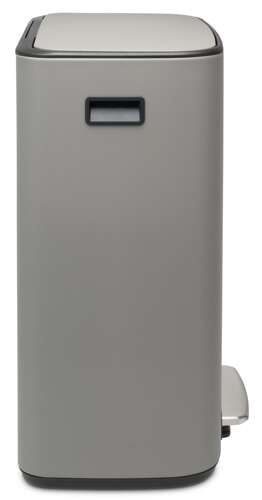 Kosz Bo Pedal Bin 60l szary betonowy powłoka mineralna BRABANTIA