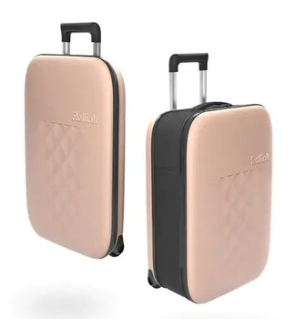 Walizka FLEX VEGA 21" rose smoke ROLLINK