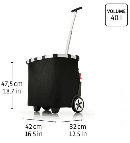Wózek carrycruiser frame leo nero REISENTHEL