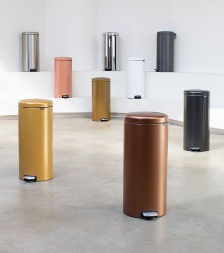 Kosz pedałowy 30l NewIcon Warm Bronze BRABANTIA 