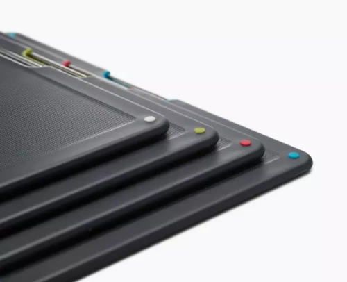 Zestaw 4 desek do krojenia Carbon Folio Steel JOSEPH & JOSEPH