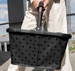 Koszyk carrybag frame glossy dots black REISENTHEL
