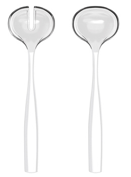 Łyżki do sałaty białe Dolcevita GUZZINI