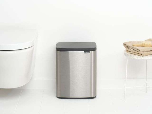 Kosz 12l Bo Matt Steel Fingerprint Proof BRABANTIA