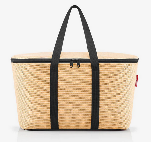 Torba coolerbag raffia black REISENTHEL