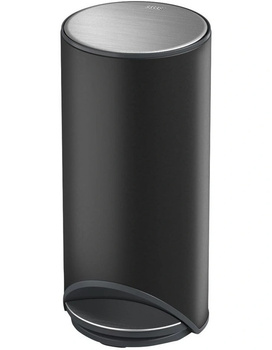 Kosz okrągły 30l Carbon Black Arc JOSEPH JOSEPH
