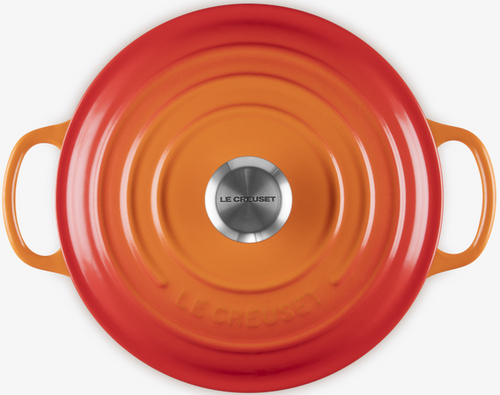 Brytfanna żeliwna okrągła 20 cm płomienna LE CREUSET