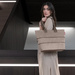Torba shopper e1 herringbone mokka REISENTHEL