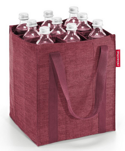 Torba na butelki bottlebag twist maroon REISENTHEL