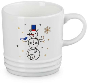 Kubek 350ml z Bałwankiem Noel LE CREUSET