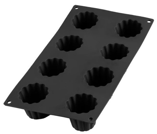 Forma do pieczenia Cannele silikonowa czarna LEKUE