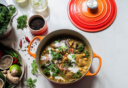 Brytfanna żeliwna okrągła 20 cm płomienna LE CREUSET