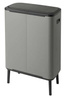 Kosz BO Touch Bin Hi 60 l Mineral Concrete Grey BRABANTIA