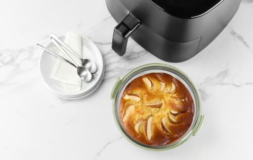 Szklana forma okrągła do Air Fryer LEKUE