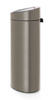 Kosz Touch Bin do segregacji 23l + 10l platynowy BRABANTIA