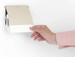 Uchwyt na papier toaletowy ReNew Soft Beige BRABANTIA