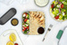Lunch box kwadratowy morski BLACK+BLUM