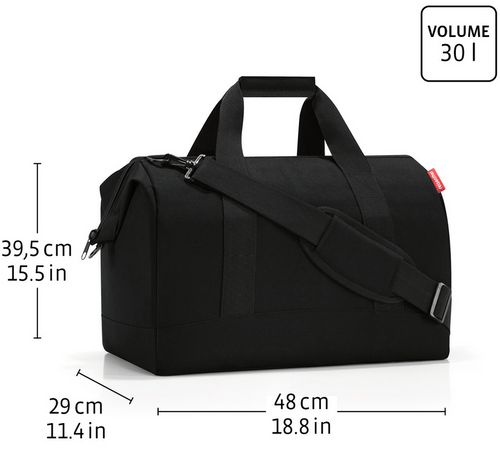 Torba allrounder L mesh black REISENTHEL