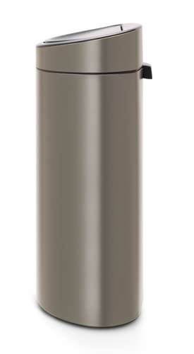 Kosz Touch Bin do segregacji 23l + 10l platynowy BRABANTIA