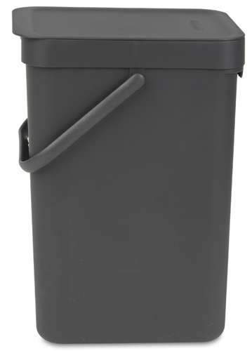 Kosz Sort & Go 12l Dark Grey BRABANTIA