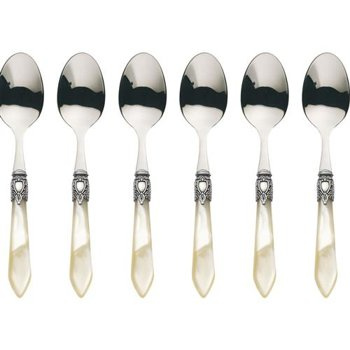 Zestaw 6 łyżeczek do herbaty Oxford Ivory BUGATTI