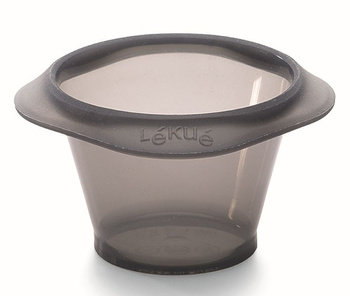 Foremki do fondantów 6 sztuk silikonowe szare LEKUE