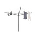 Suszarka ogrodowa Lift-O-Matic 50m (mocowanie do gruntu) Antracyt BRABANTIA