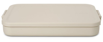 Pojemnik na lunch płaski Make & Take Soft Beige BRABANTIA