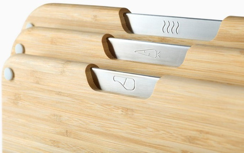 Zestaw 3 desek do krojenia Nest Bamboo JOSEPH JOSEPH