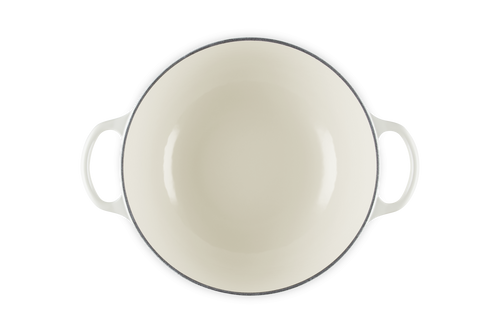 Garnek do gulaszu 26 cm - 4,1 l meringue LE CREUSET