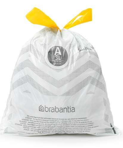 Worki na śmieci rozmiar A - 3l 40 sztuk BRABANTIA