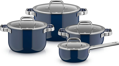 Zestaw 4 naczyń Fusiontec Mineral Pro Ocean Blue WMF