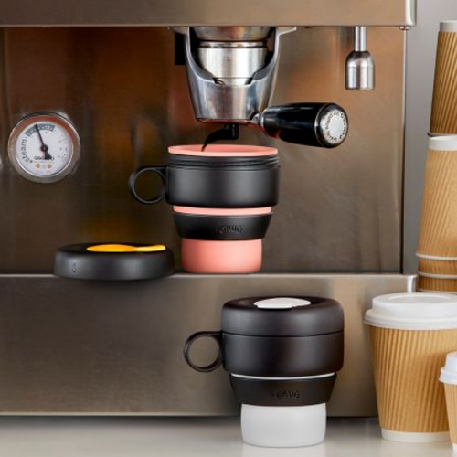 Kubek składany 350ml Mug To Go szary LEKUE