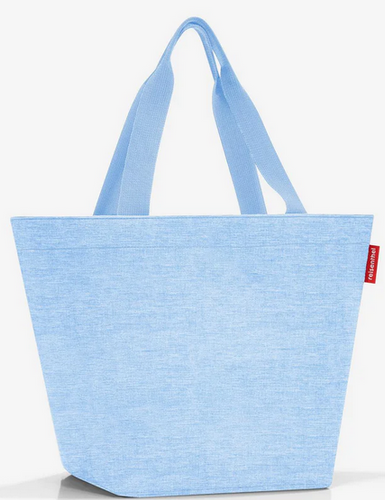 Torba shopper M twist powder blue REISENTHEL