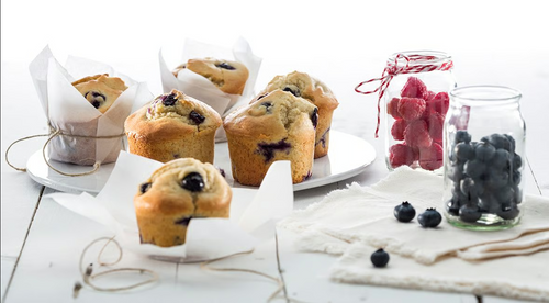 Forma na muffiny (6 sztuk) silikonowa czarna LEKUE