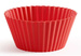 Foremki do pieczenia muffinek 7 cm (6 sztuk) silikonowe czerwone LEKUE