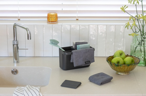 Zestaw do organizacji zlewu SinkSide Dark Grey BRABANTIA