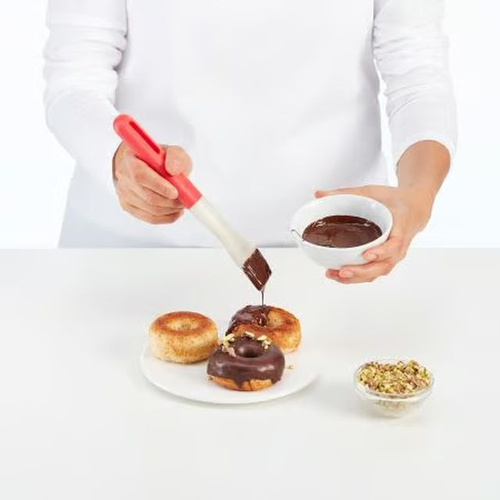 Forma do pieczenia pączków silikonowa czarna LEKUE