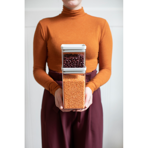 Pojemnik kwadratowy 1,6 l Tasty+ BRABANTIA jasnoszary