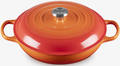 Garnek profesjonalny Gourmet 30 cm płomienny LE CREUSET