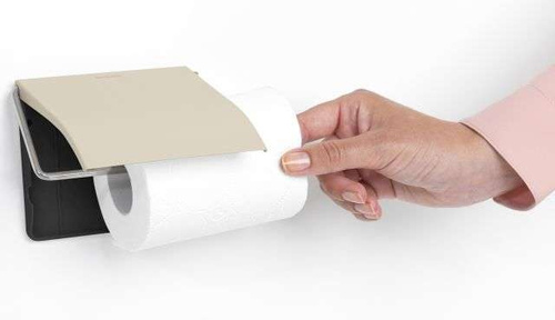 Uchwyt na papier toaletowy ReNew Soft Beige BRABANTIA