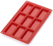 Forma do pieczenia Financier silikonowa czerwona LEKUE