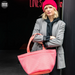 Torba shopper M mesh coral REISENTHEL