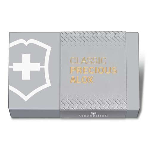 Scyzoryk CLASSIC PRECIOUS ALOX Brass Gold VICTORINOX