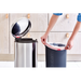 Kosz pedałowy NewIcon 20l stal matowa FPP BRABANTIA
